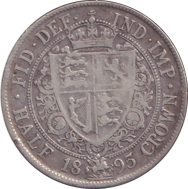 1895 HALFCROWN ( GF ) - HALFCROWN - Cambridgeshire Coins