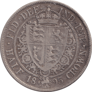 1895 HALFCROWN ( GF ) - WORLD COINS - Cambridgeshire Coins