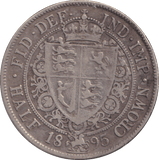 1895 HALFCROWN ( GF ) - WORLD COINS - Cambridgeshire Coins