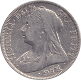 1895 HALFCROWN ( GVF ) - HALFCROWN - Cambridgeshire Coins