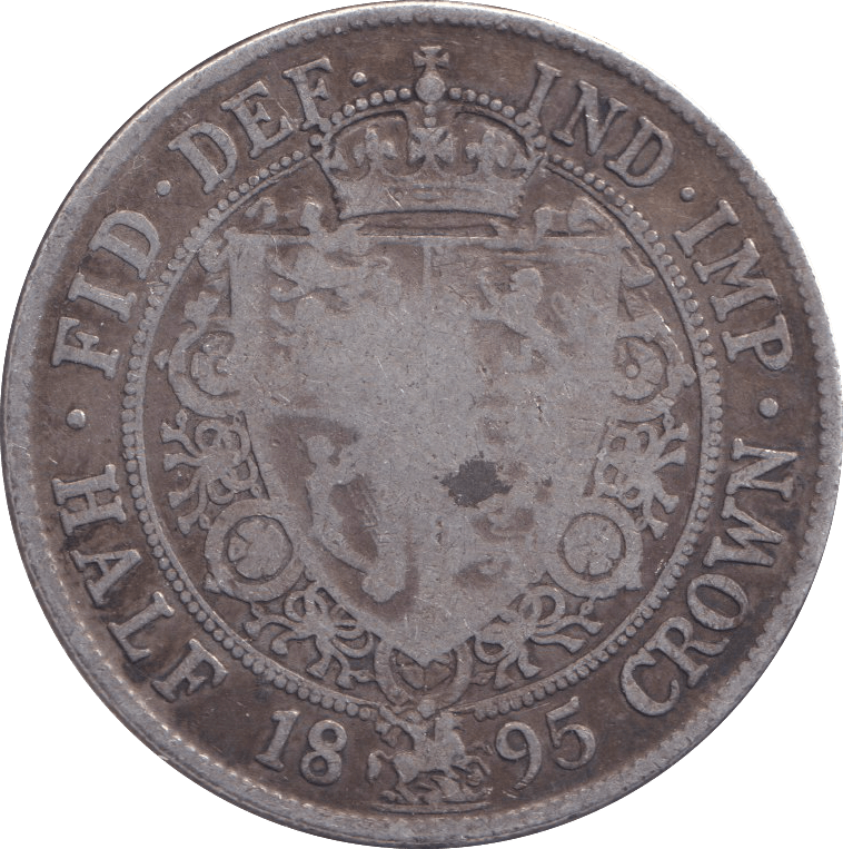 1895 HALFCROWN ( NF ) - HALFCROWN - Cambridgeshire Coins