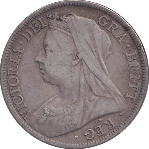 1895 HALFCROWN ( VF ) - HALFCROWN - Cambridgeshire Coins