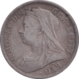 1895 HALFCROWN ( VF ) - HALFCROWN - Cambridgeshire Coins