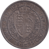 1895 HALFCROWN ( VF ) - HALFCROWN - Cambridgeshire Coins