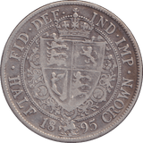 1895 HALFCROWN ( VF ) - WORLD COINS - Cambridgeshire Coins