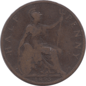 1895 HALFPENNY ( FINE ) - HALFPENNY - Cambridgeshire Coins