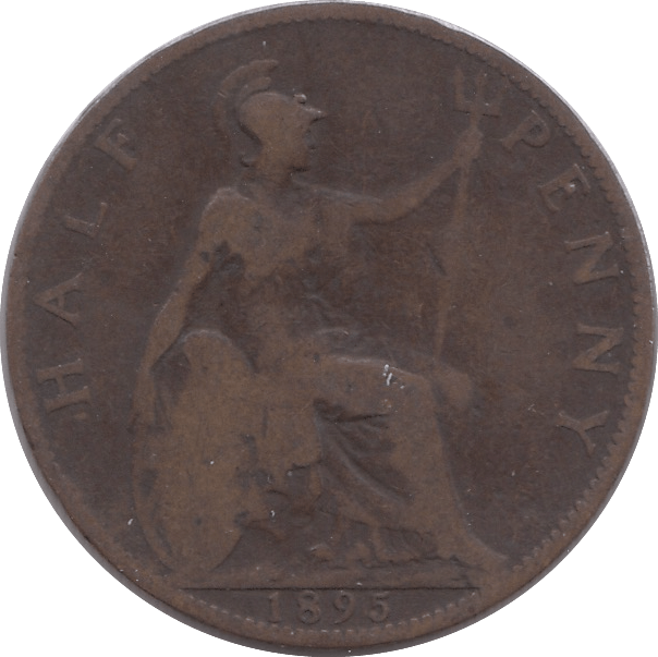 1895 HALFPENNY ( FINE ) - HALFPENNY - Cambridgeshire Coins