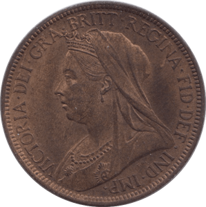 1895 HALFPENNY ( UNC ) - Halfpenny - Cambridgeshire Coins