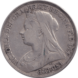 1895 LVIII CROWN ( GVF ) - CROWN - Cambridgeshire Coins