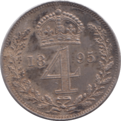 1895 MAUNDY FOURPENCE ( EF ) - Fourpence - Cambridgeshire Coins