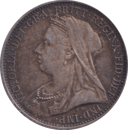 1895 MAUNDY FOURPENCE ( EF ) - MAUNDY FOURPENCE - Cambridgeshire Coins