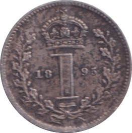 1895 MAUNDY ONE PENNY ( EF ) - MAUNDY ONE PENNY - Cambridgeshire Coins