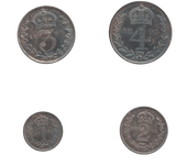 1895 MAUNDY SET VICTORIA - Maundy Set - Cambridgeshire Coins
