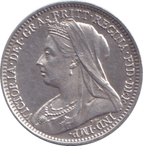 1895 MAUNDY THREEPENCE ( UNC ) - MAUNDY THREEPENCE - Cambridgeshire Coins