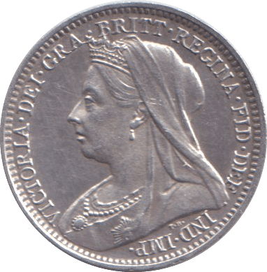 1895 MAUNDY THREEPENCE ( UNC ) - MAUNDY THREEPENCE - Cambridgeshire Coins