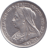 1895 MAUNDY THREEPENCE ( UNC ) - MAUNDY THREEPENCE - Cambridgeshire Coins