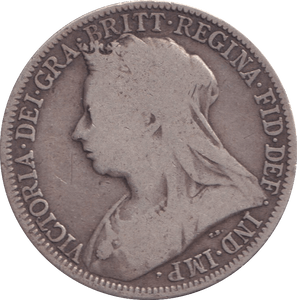 1895 ONE FLORIN ( FINE ) - FLORIN - Cambridgeshire Coins