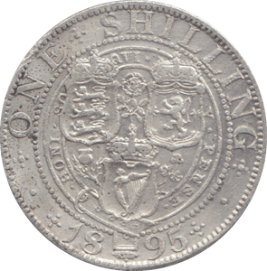 1895 ONE SHILLING ( VF ) - SHILLING - Cambridgeshire Coins