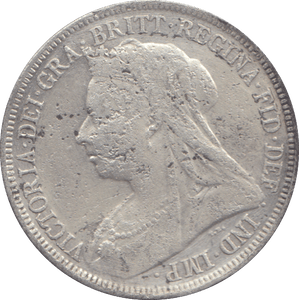 1895 ONE SHILLING ( VF ) - SHILLING - Cambridgeshire Coins