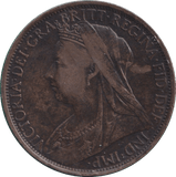 1895 PENNY ( GVF ) - PENNY - Cambridgeshire Coins