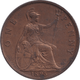 1895 PENNY ( GVF ) - WORLD COINS - Cambridgeshire Coins