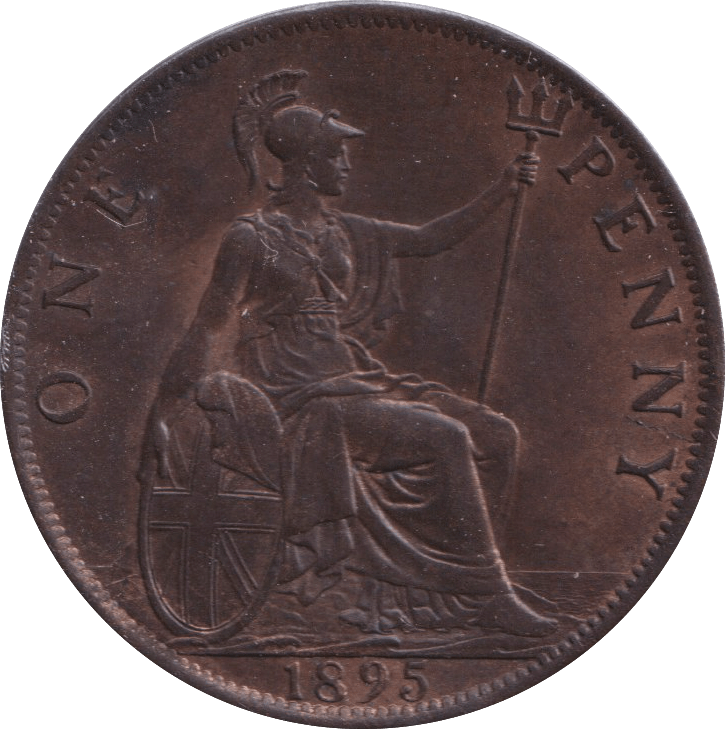1895 PENNY ( UNC ) - PENNY - Cambridgeshire Coins