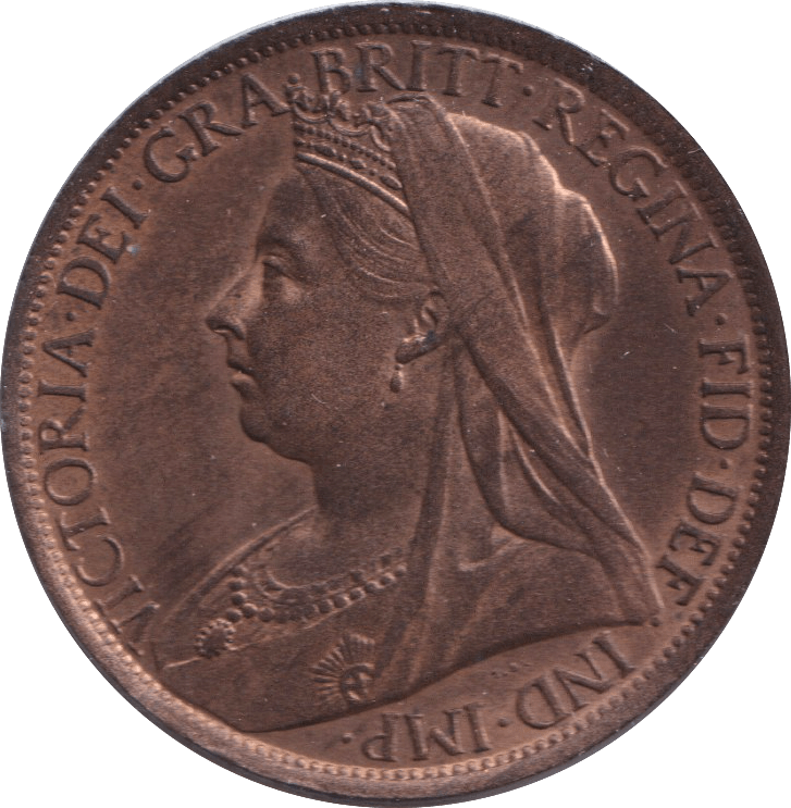1895 PENNY ( UNC ) - PENNY - Cambridgeshire Coins