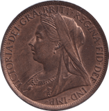 1895 PENNY ( UNC ) - PENNY - Cambridgeshire Coins