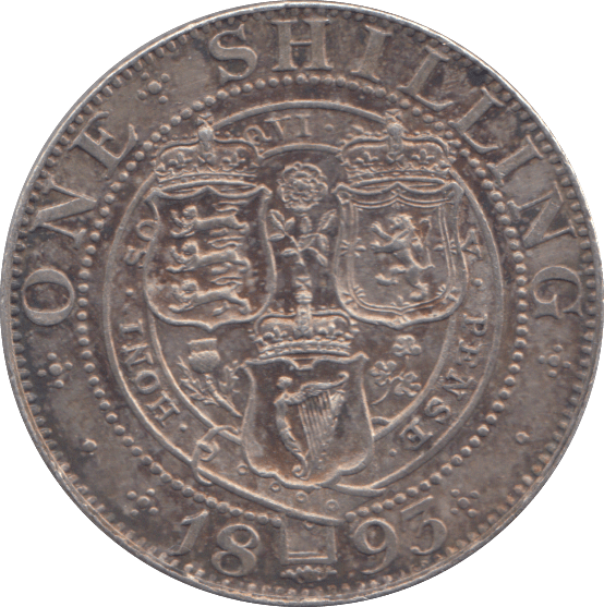 1895 SHILLING ( EF ) - SHILLING - Cambridgeshire Coins