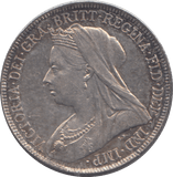 1895 SHILLING ( EF ) - SHILLING - Cambridgeshire Coins