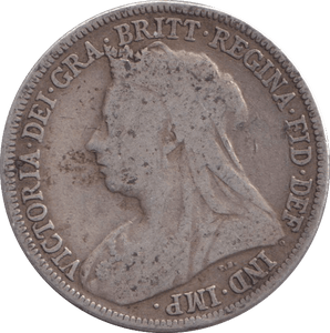 1895 SHILLING ( FAIR ) - SHILLING - Cambridgeshire Coins