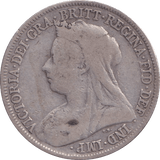 1895 SHILLING ( FINE ) - SHILLING - Cambridgeshire Coins