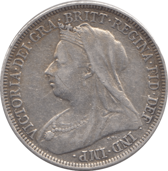 1895 SHILLING ( FINE ) - SHILLING - Cambridgeshire Coins