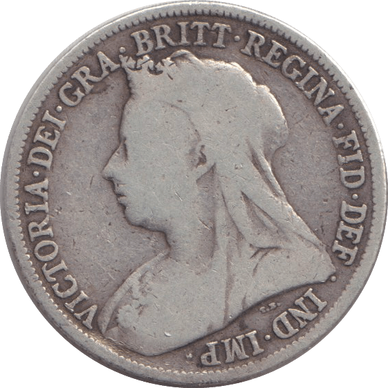 1895 SHILLING ( FINE ) - SHILLING - Cambridgeshire Coins