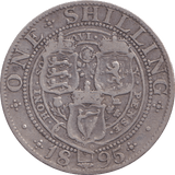 1895 SHILLING ( FINE ) - SHILLING - Cambridgeshire Coins