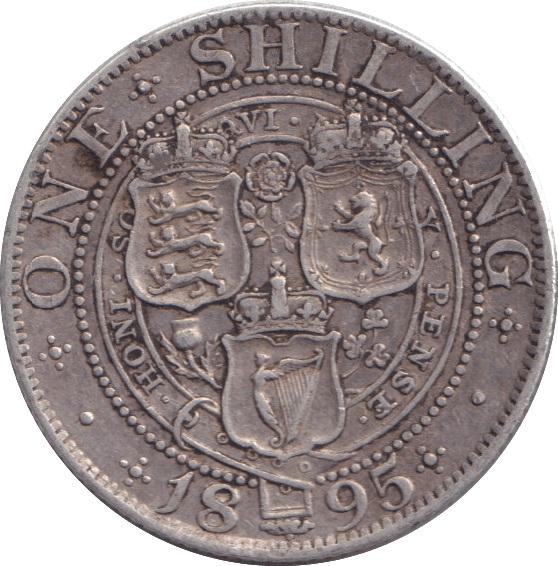 1895 SHILLING ( GF ) - SHILLING - Cambridgeshire Coins