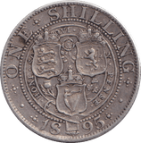 1895 SHILLING ( GF ) - SHILLING - Cambridgeshire Coins