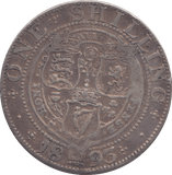 1895 SHILLING ( GF ) - SHILLING - Cambridgeshire Coins