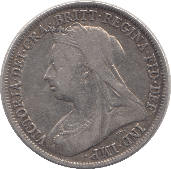 1895 SHILLING ( GF ) - SHILLING - Cambridgeshire Coins
