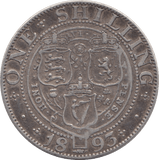 1895 SHILLING ( GF ) - SHILLING - Cambridgeshire Coins