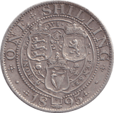 1895 SHILLING ( GVF ) - SHILLING - Cambridgeshire Coins