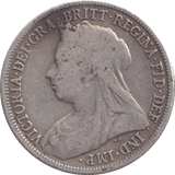 1895 SHILLING ( NF ) - SHILLING - Cambridgeshire Coins