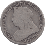 1895 SHILLING ( NF ) - Shilling - Cambridgeshire Coins