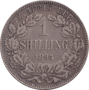 1895 SHILLING SOUTH AFRICA - WORLD COINS - Cambridgeshire Coins