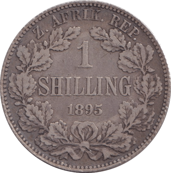1895 SHILLING SOUTH AFRICA - WORLD COINS - Cambridgeshire Coins