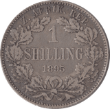 1895 SHILLING SOUTH AFRICA - WORLD COINS - Cambridgeshire Coins