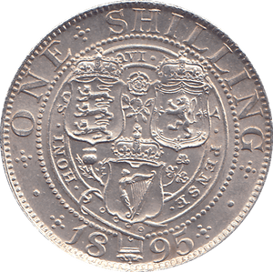 1895 SHILLING ( UNC ) - SHILLING - Cambridgeshire Coins