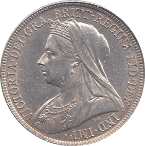 1895 SHILLING ( UNC ) - SHILLING - Cambridgeshire Coins