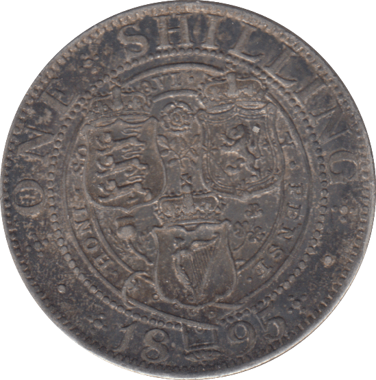 1895 SHILLING ( VF ) - SHILLING - Cambridgeshire Coins