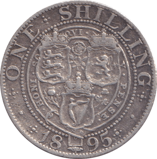 1895 SHILLING ( VF ) - SHILLING - Cambridgeshire Coins
